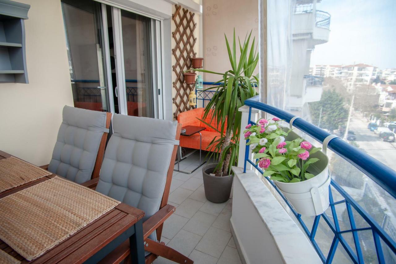 Aegean Family Apartment Peraia  ภายนอก รูปภาพ