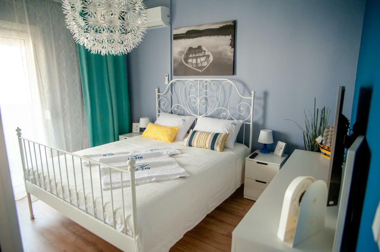 Aegean Family Apartment Peraia  ภายนอก รูปภาพ