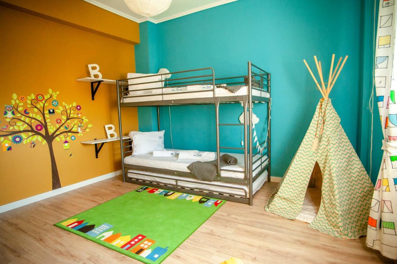 Aegean Family Apartment Peraia  ภายนอก รูปภาพ